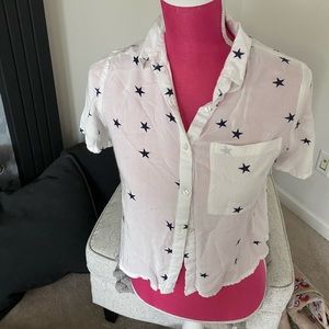 Japna Button Up Star Collared Shirt